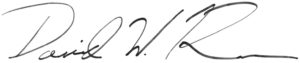 David Rush Signature